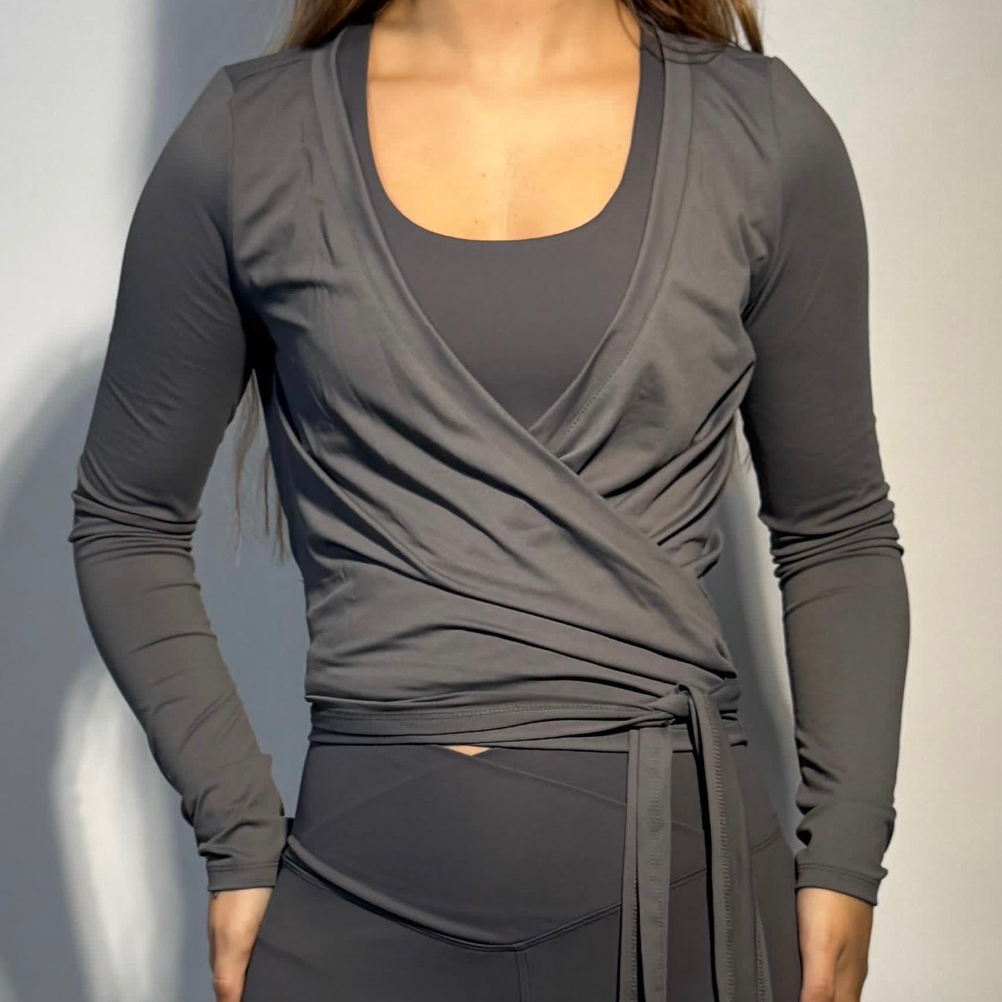 Ballet Wrapped Blouse